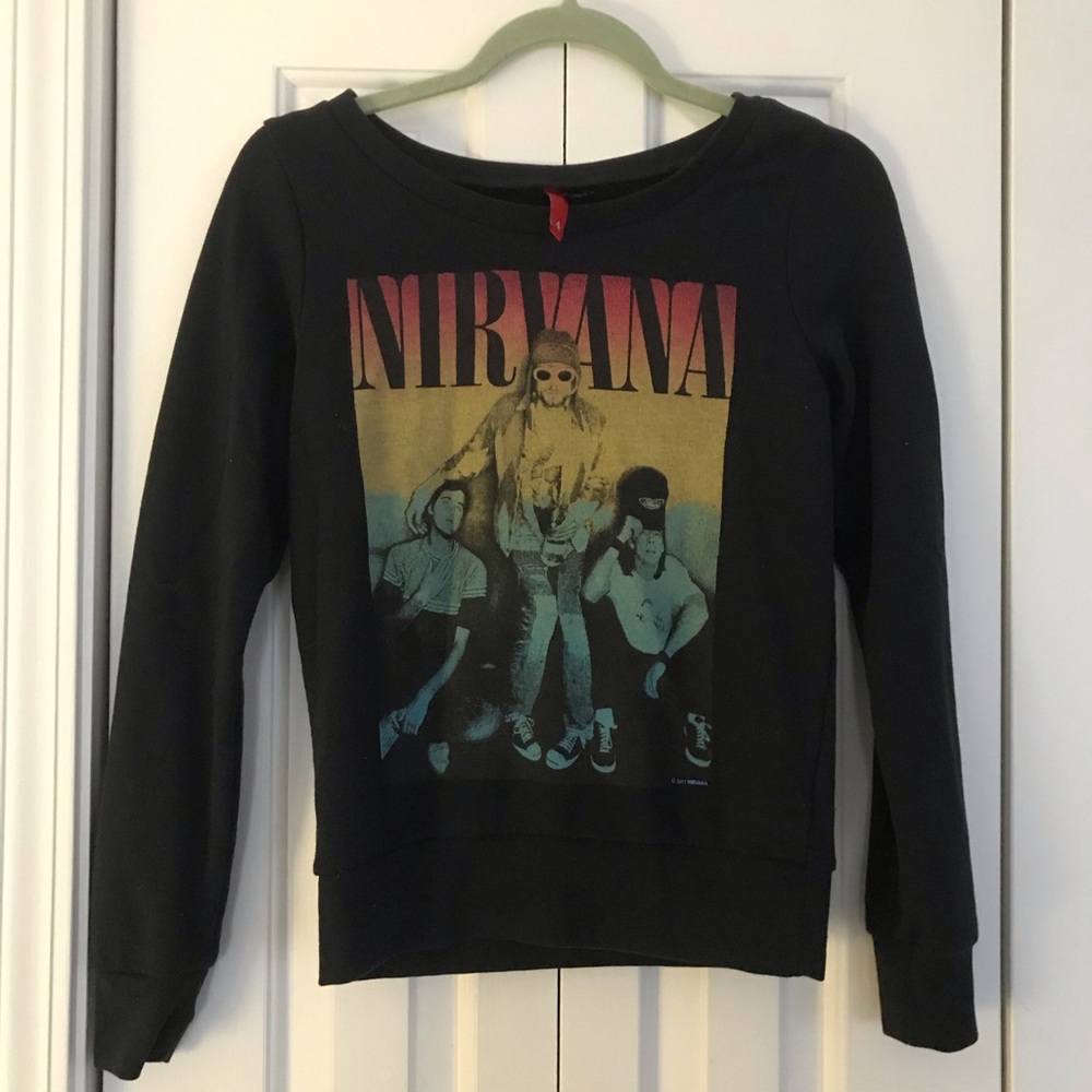 H&M Nirvana long sleeve sweater